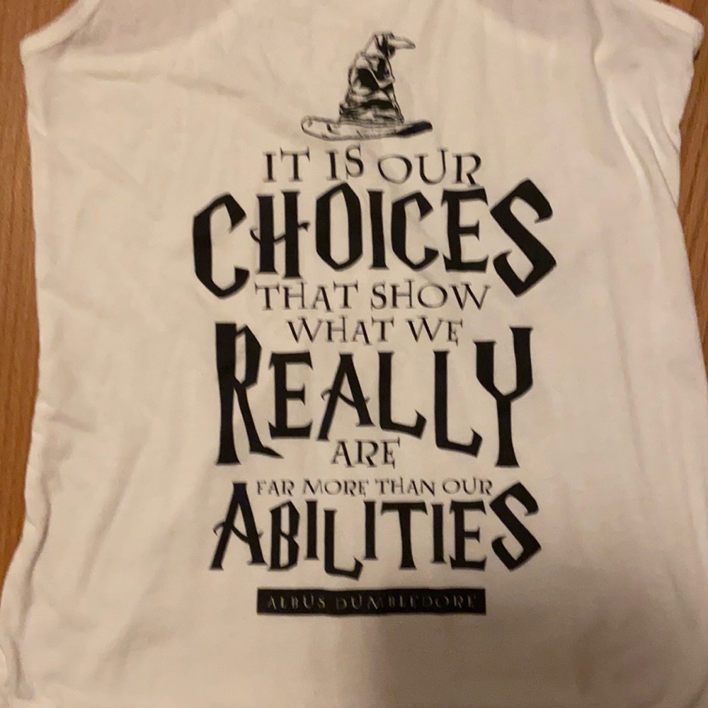 It is our choices that show what we really are